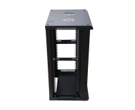 ExtraLink  Wisząca 19" 18U 600x600mm jednosekcyjna (czarna) - 1323203 - zdjęcie 3